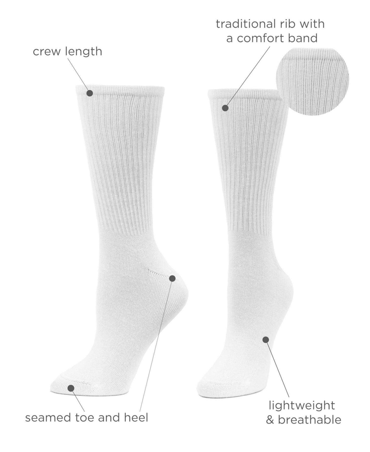 Women's 3-Pk. Slouch Socks