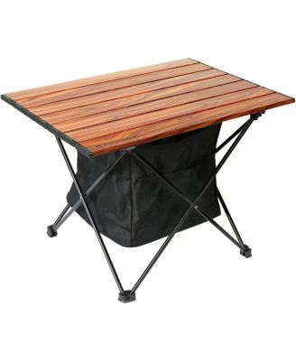 Portable Camping Table, Ultralight Aluminum Folding Beach Table for Camping Hiking Outdoor Picnic