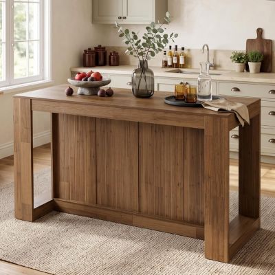 Bar Table, 63-Inch Counter Height Table, Bar Height Table