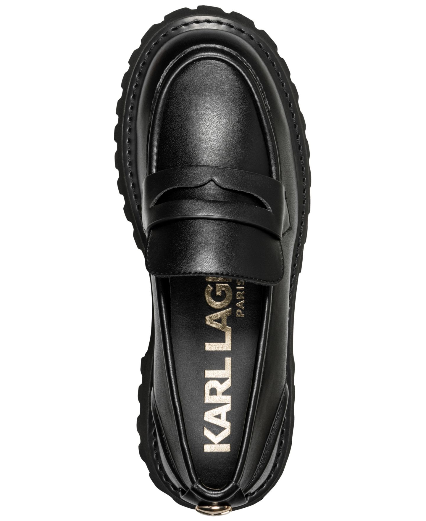 Женские туфли KARL LAGERFELD PARIS Genovia Slip-On, цвет: Чёрный — фото 4