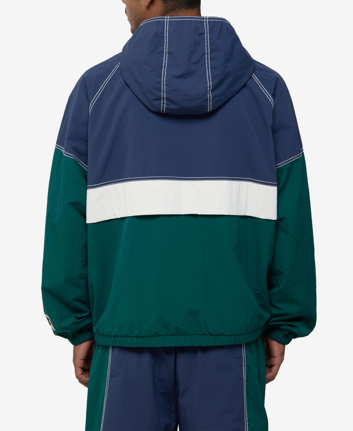 Men's Color-Block Big T Anorak Jacket