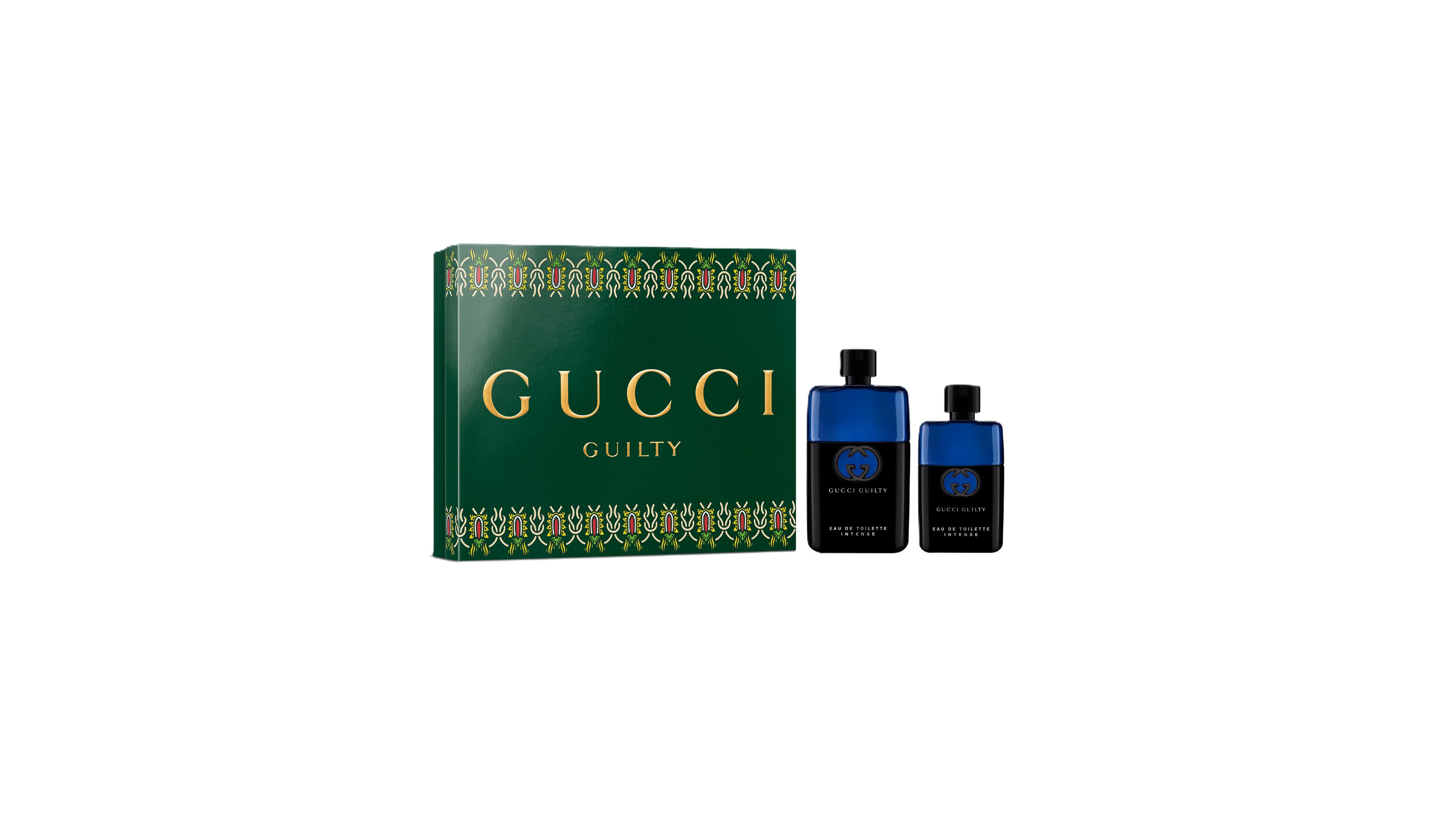 Gucci Men's 2-Piece Guilty Pour Homme Eau de Toilette Spray Intense Gift Set