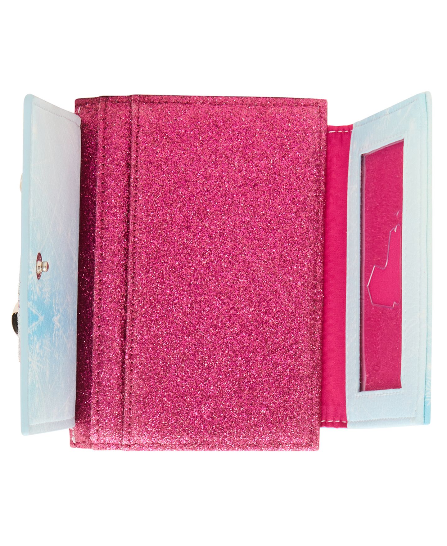 Женский кошелёк Betsey Johnson Face Off Snap Wallet, цвет: Светлый синий — фото 4