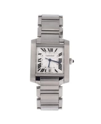 Tank Francaise Automatic Watch in Stainless Steel 28mm