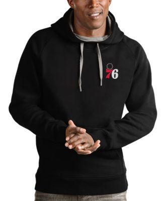 Men's Black Philadelphia 76ers Victory Pullover Hoodie