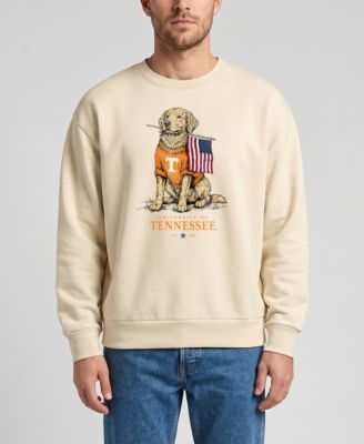 Men's and Women's Cream Tennessee Volunteers Americana Good Boy Ribbed Premium Sweatshirt