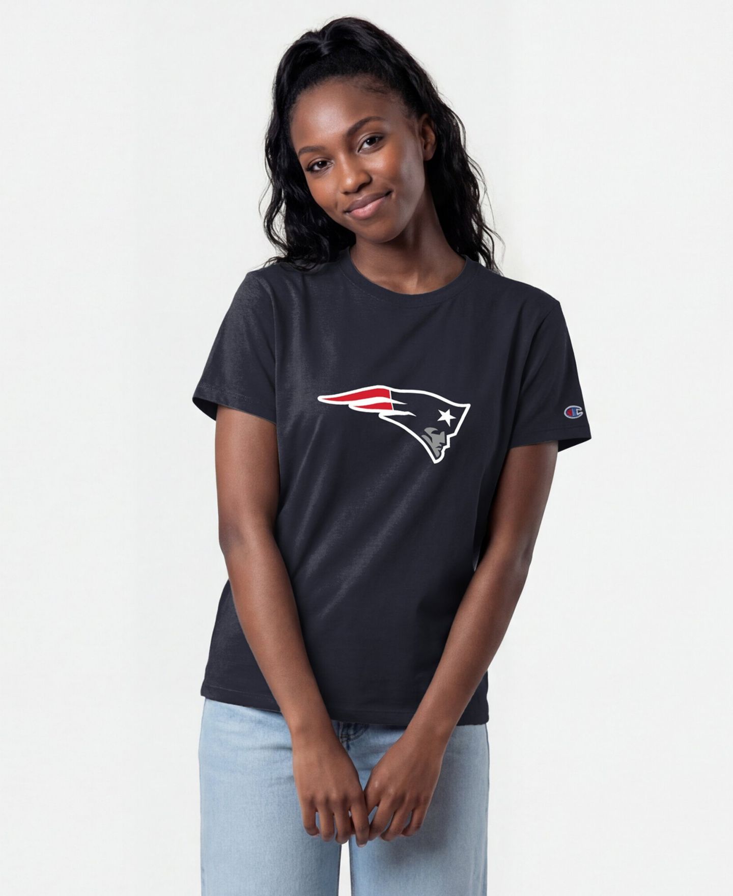Женская футболка Champion New England Patriots Logo — фото 1