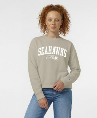 Women's Seattle Seahawks Power Blend Fleece Crewneck Sweatshirt
