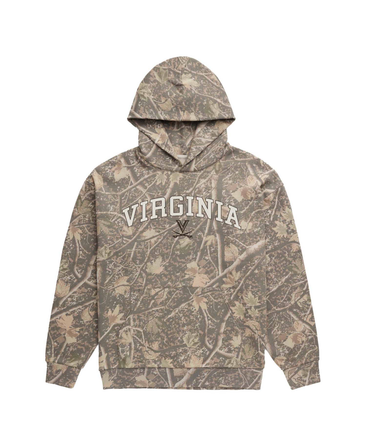 Men's Camo Virginia Cavaliers Back Bay Fleece Hoodie