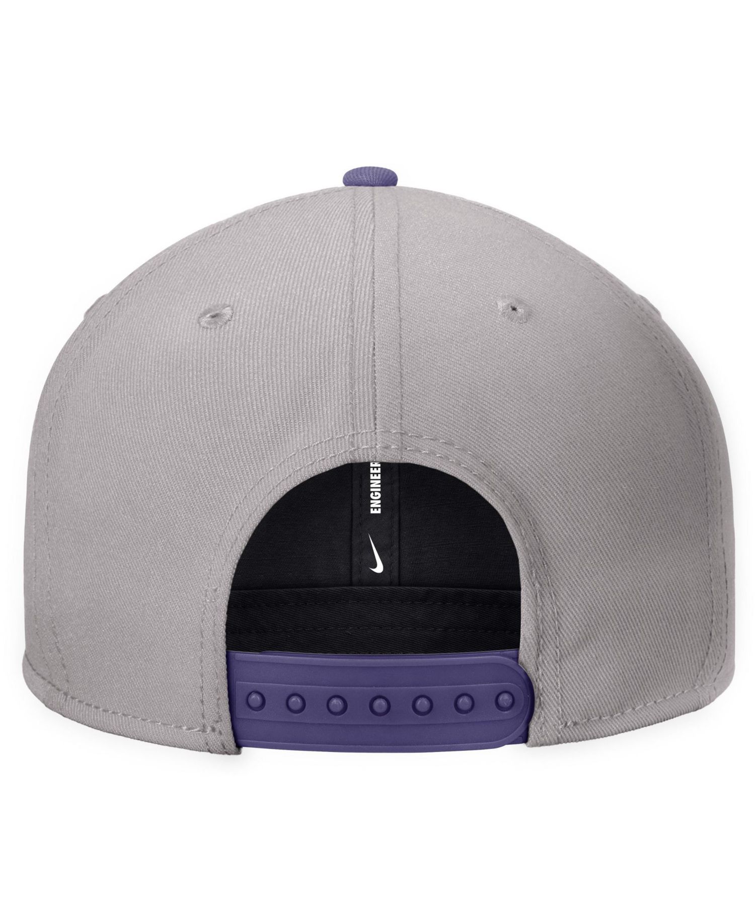 Men's Gray Kansas State Wildcats Vintage Script Pro Dri-FIT Snapback Hat