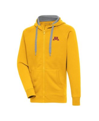 Men's Gold Minnesota Golden Gophers Victory Full-Zip Hoodie
