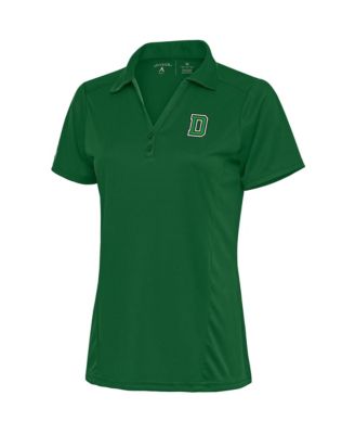 Women's Hunter Green Dartmouth Big Green Desert Dry Tribute Polo Shirt