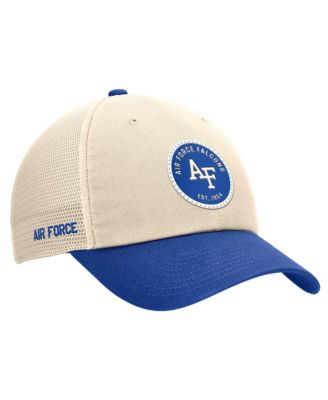Men's Natural Air Force Falcons Club Trucker Adjustable Hat