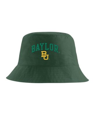 Men's Green Baylor Bears Apex Striped Bucket Hat