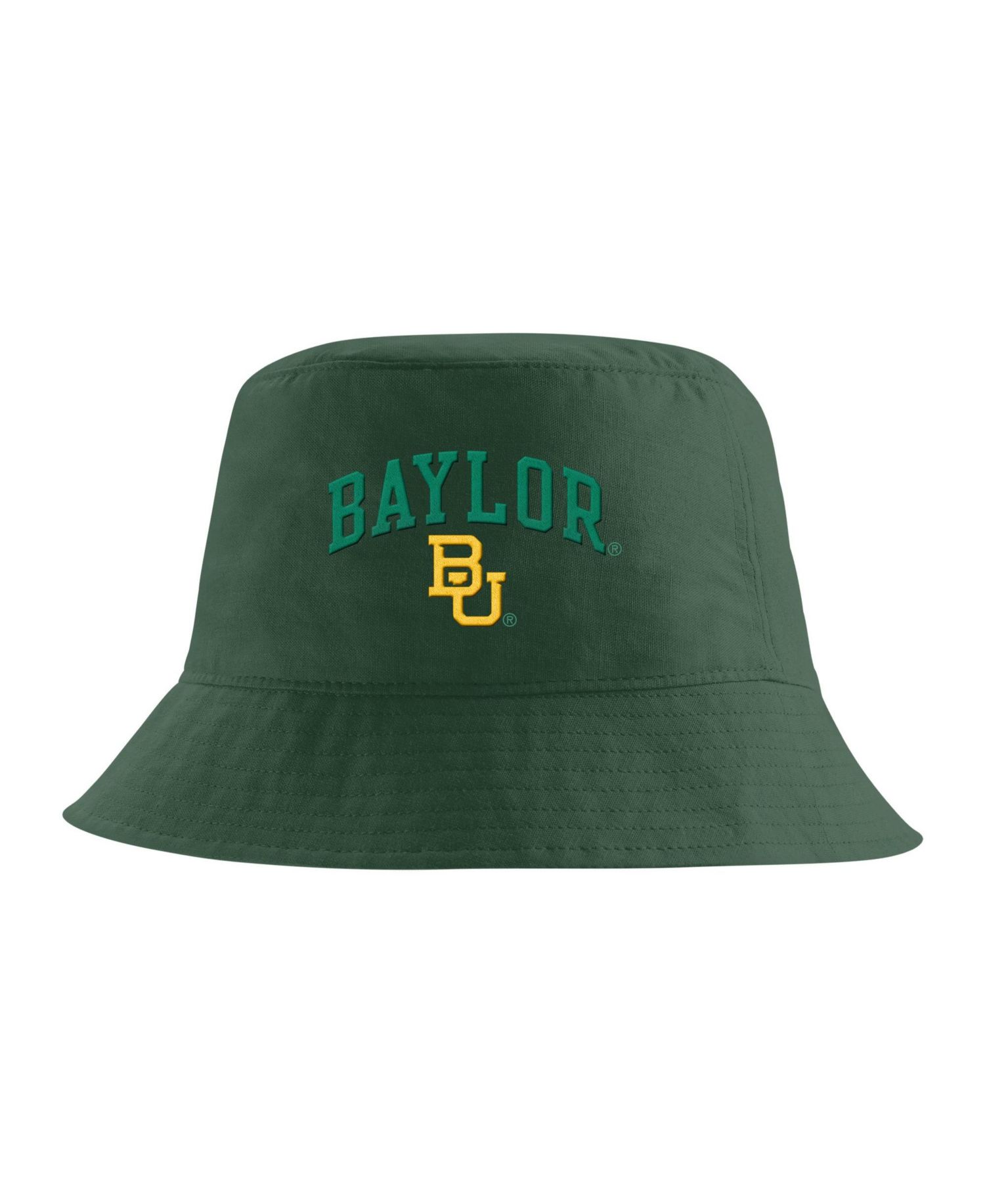 Men's Green Baylor Bears Apex Striped Bucket Hat