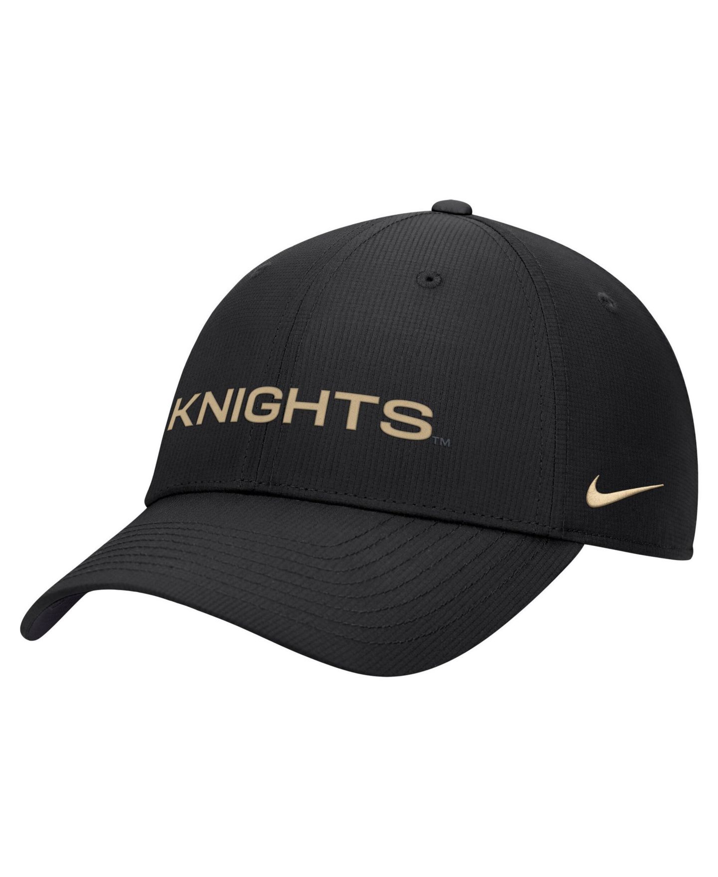 Мужская кепка Nike Black UCF Knights 2026 Sideline Ripstop Dri-FIT Adjustable Hat — фото 1