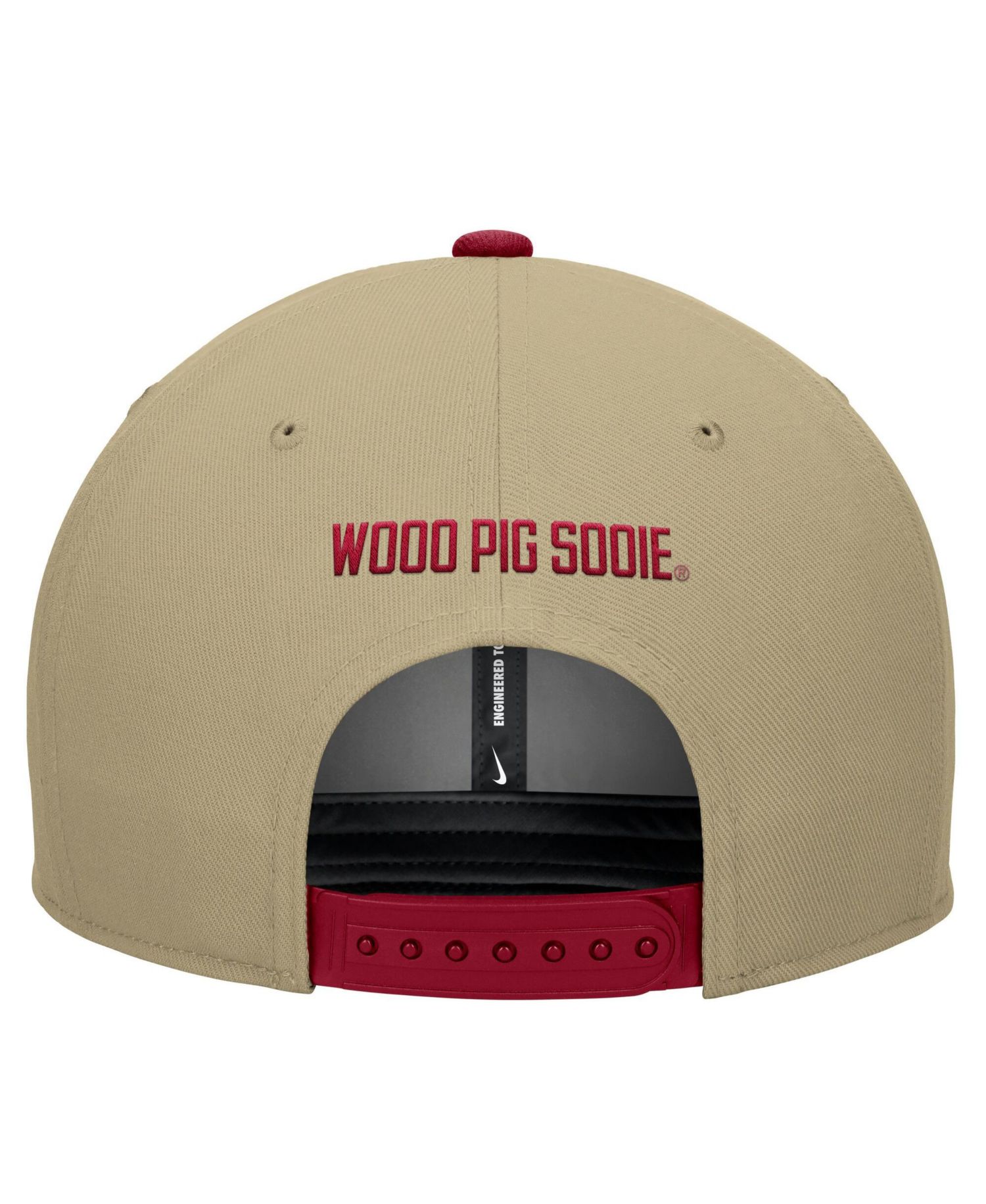 Men's Beige/Cardinal Arkansas Razorbacks Pro Dri-FIT Snapback Hat