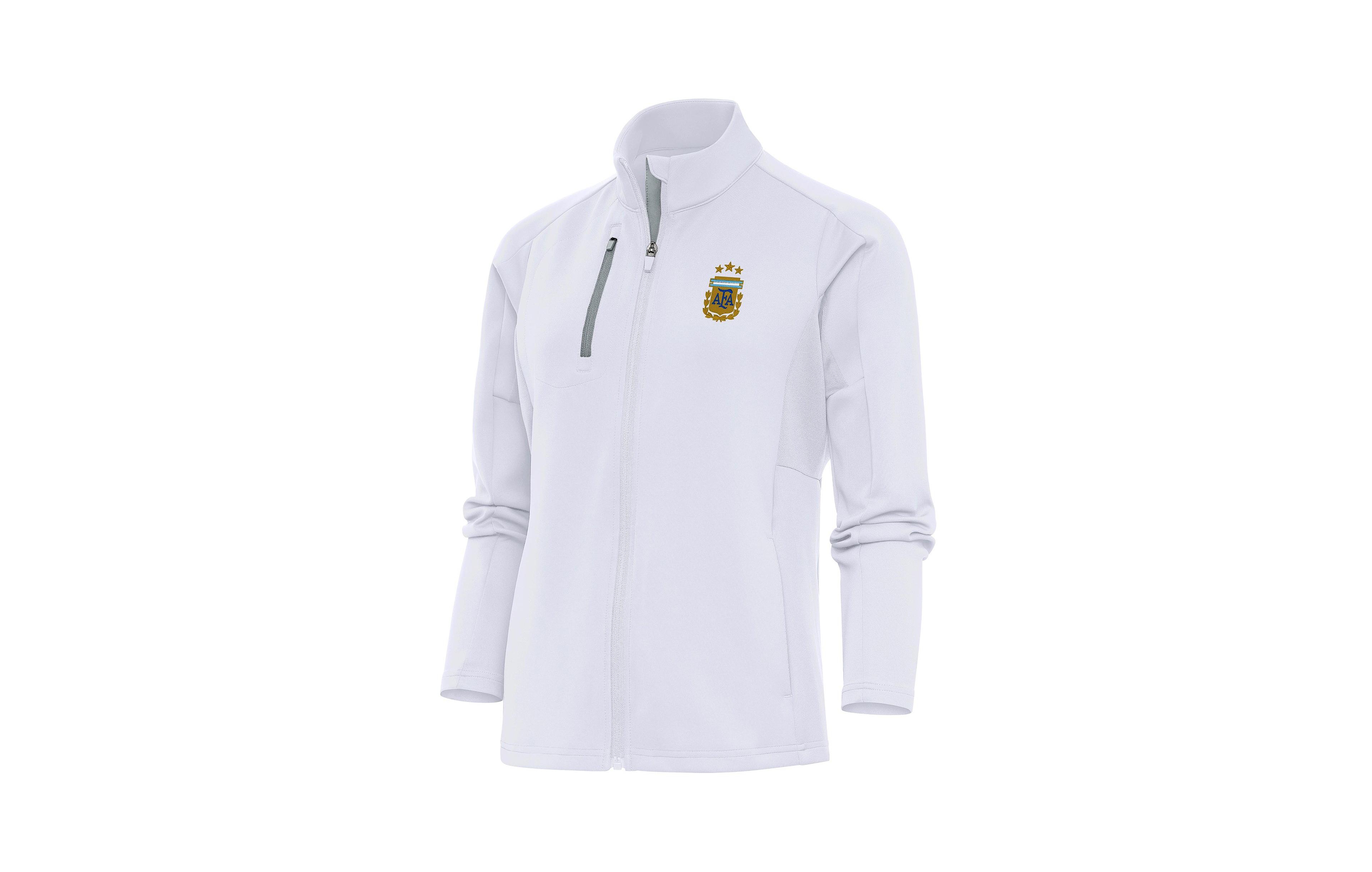 Antigua Women's White Argentina National Team Generation Full-Zip Jacket