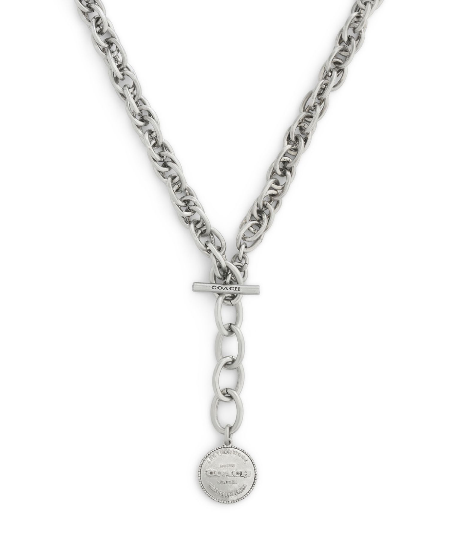 Silver Heritage Twist Link Collar Necklace
