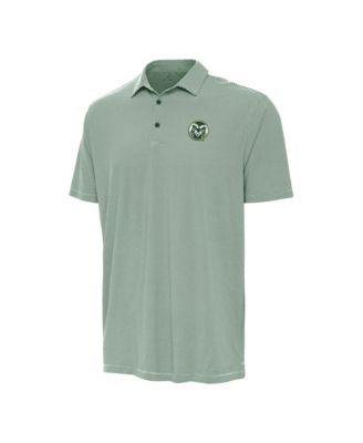 Men's Green Colorado State Rams Twine Polo Shirt