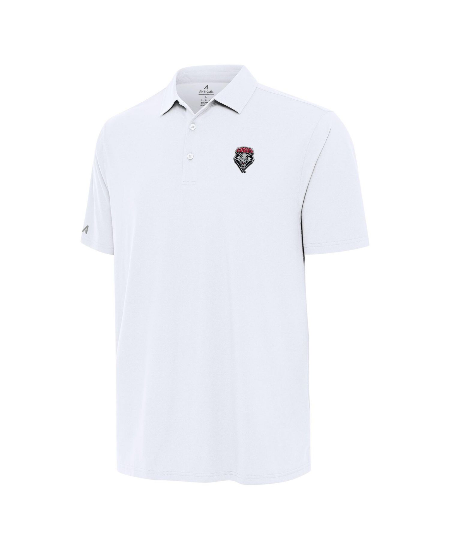 Men's White New Mexico Lobos Era Polo Shirt
