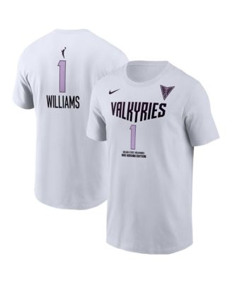 Men's Gabby Williams White Golden State Valkyries Name & Number Heroine Edition T-Shirt