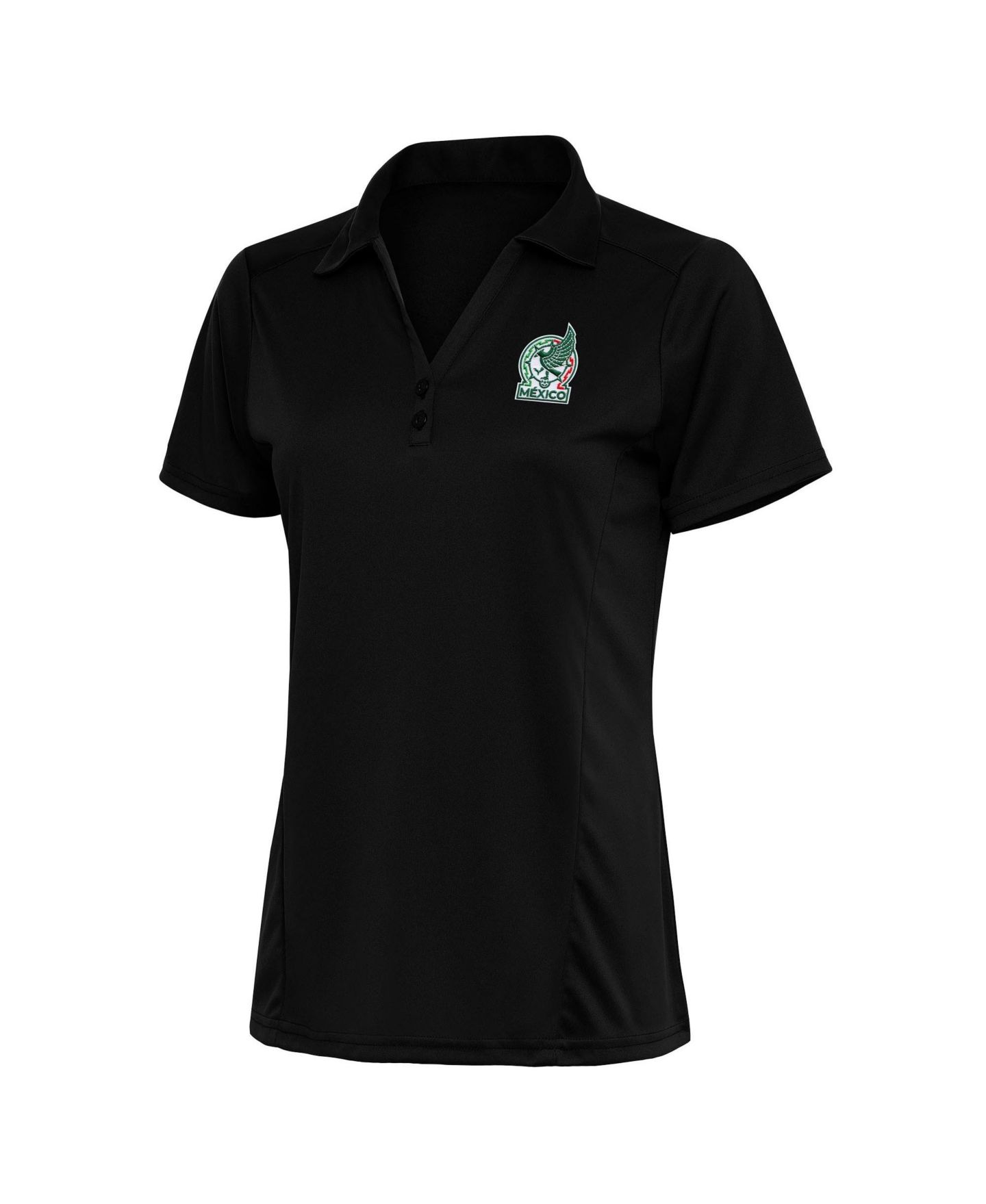 Женское поло Antigua Black Mexico National Team Statement Polo — фото 2
