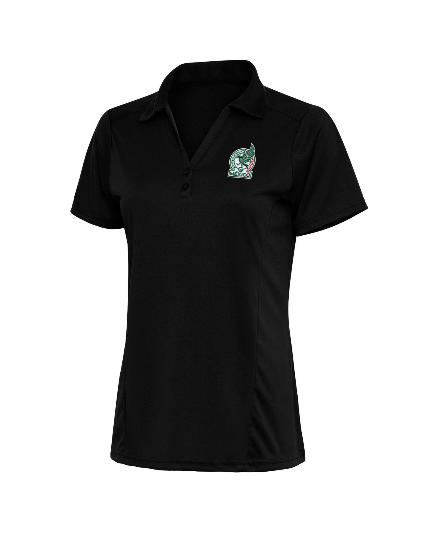 Women's Black Mexico National Team Statement Polo Shirt