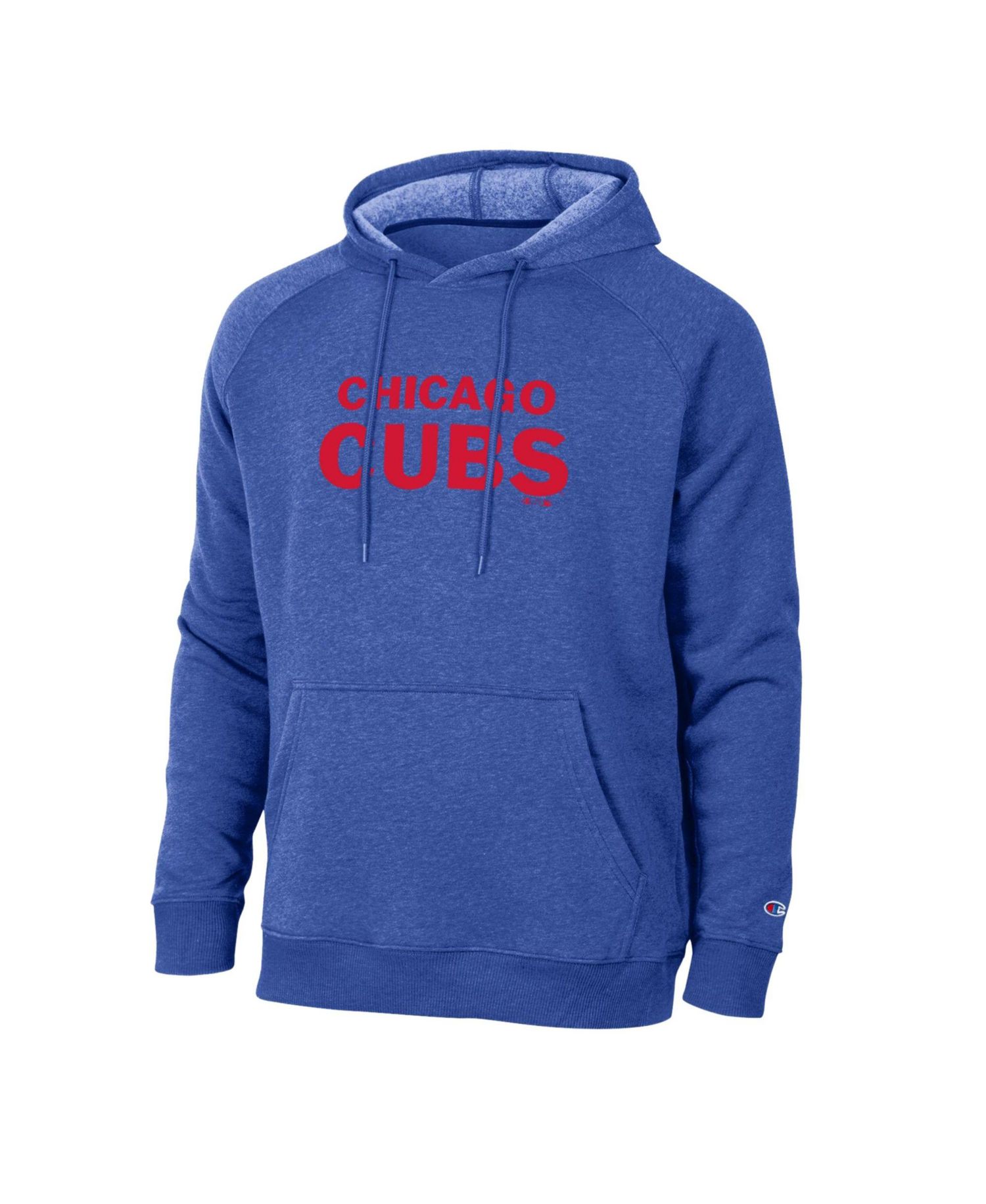 Men's Royal Chicago Cubs Triumph Tri-Blend Raglan Hoodie