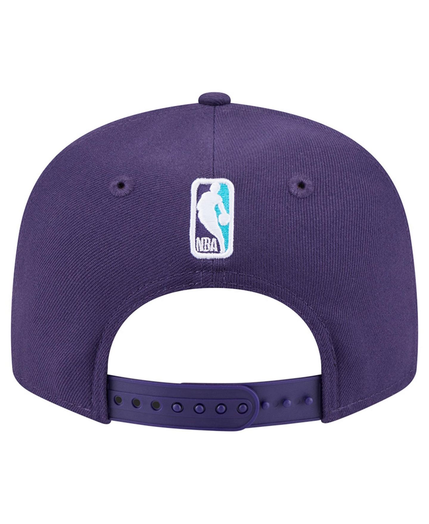 Мужская кепка New Era Purple Charlotte Hornets Two-Tone 9FIFTY Snapback Hat — фото 4