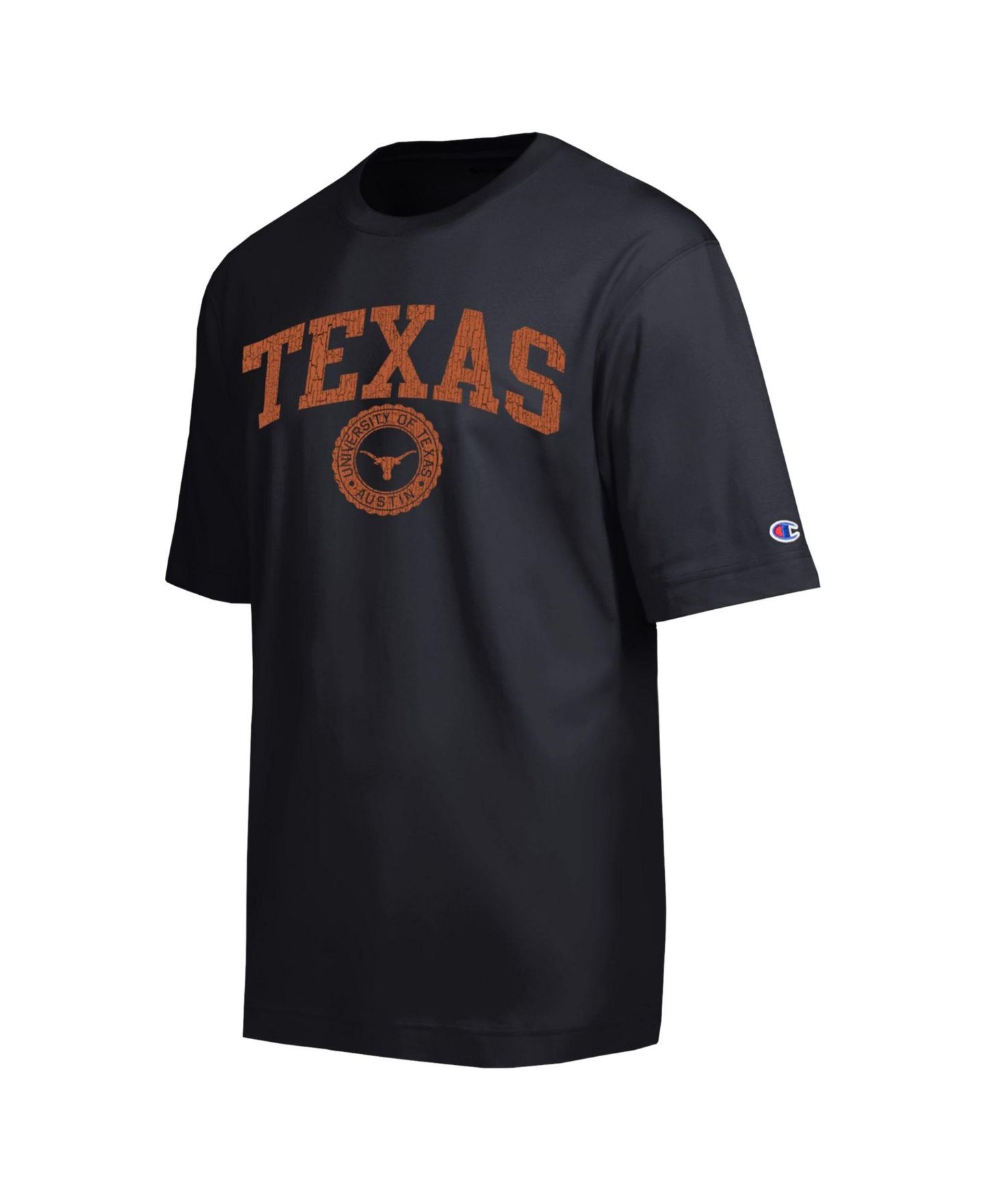 Мужская футболка Champion Black Texas Longhorns Scholar All-Star — фото 2