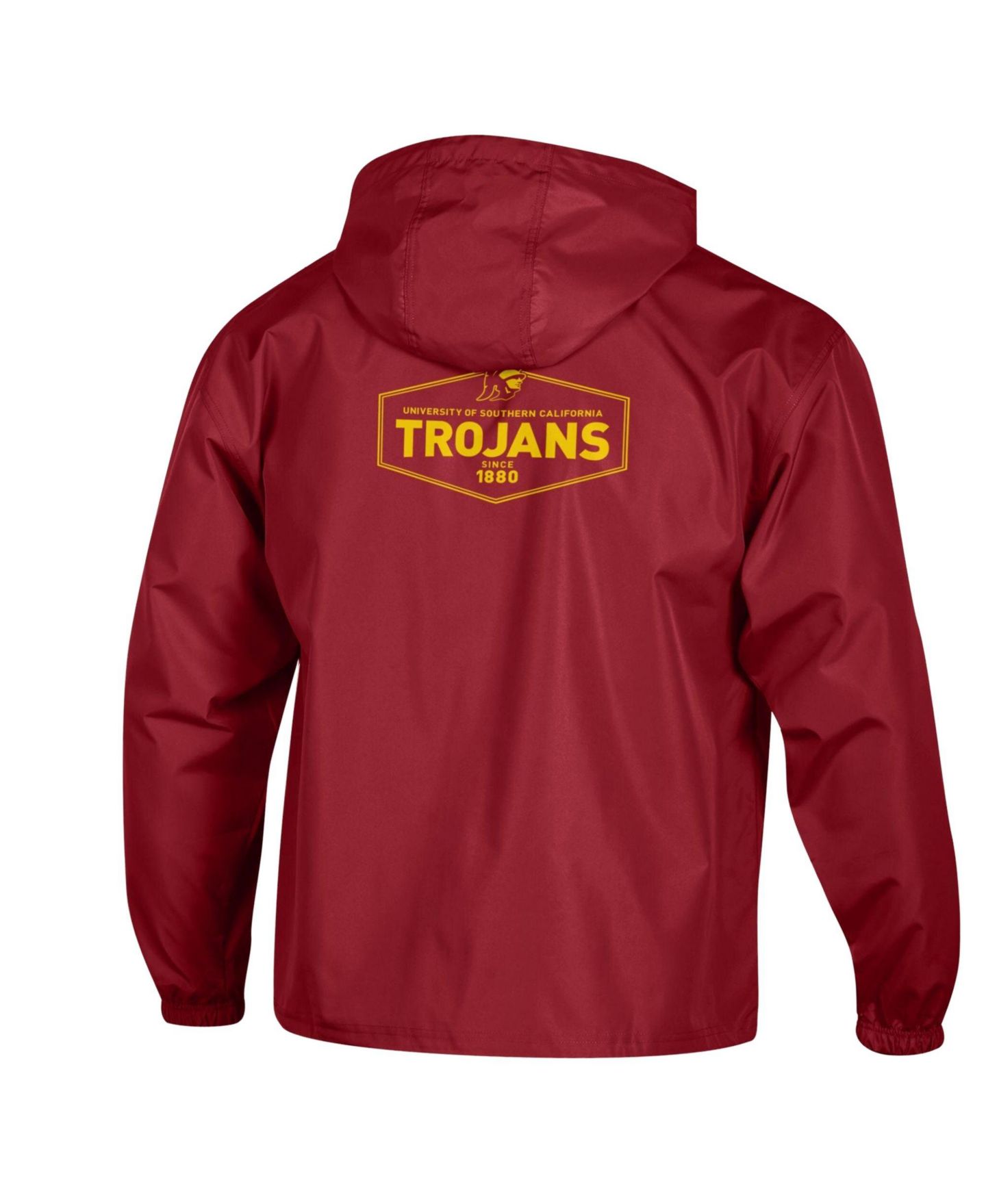 Мужская куртка Champion Cardinal USC Trojans Delay Packable Half-Zip — фото 3