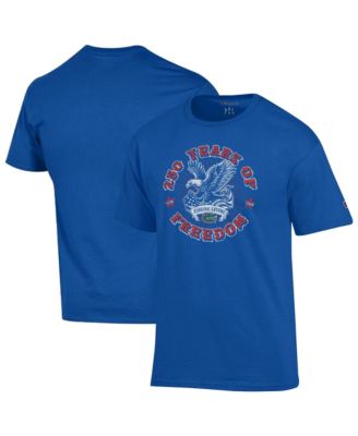 Men's Royal Florida Gators Americana 250 Years of Freedom Tonal T-Shirt