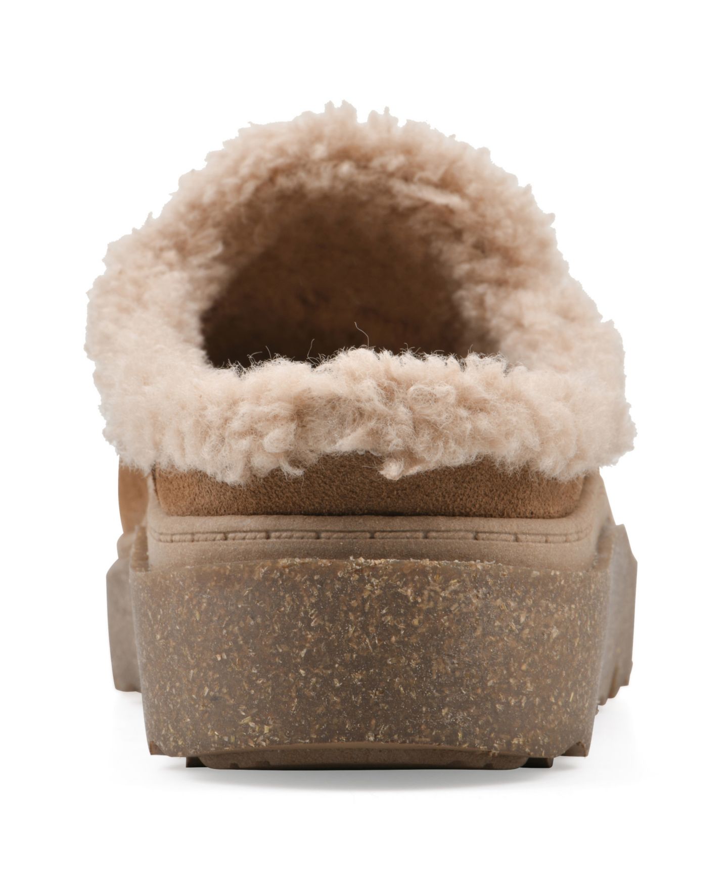 Женские сабо White Mountain Vayva Platform Mule, цвет: Каштановый замшевый — фото 4