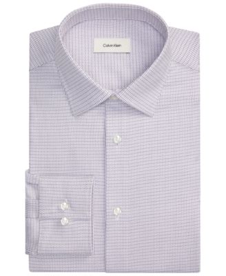 Men's Cotton Stretch Slim-Fit Dress Shirt