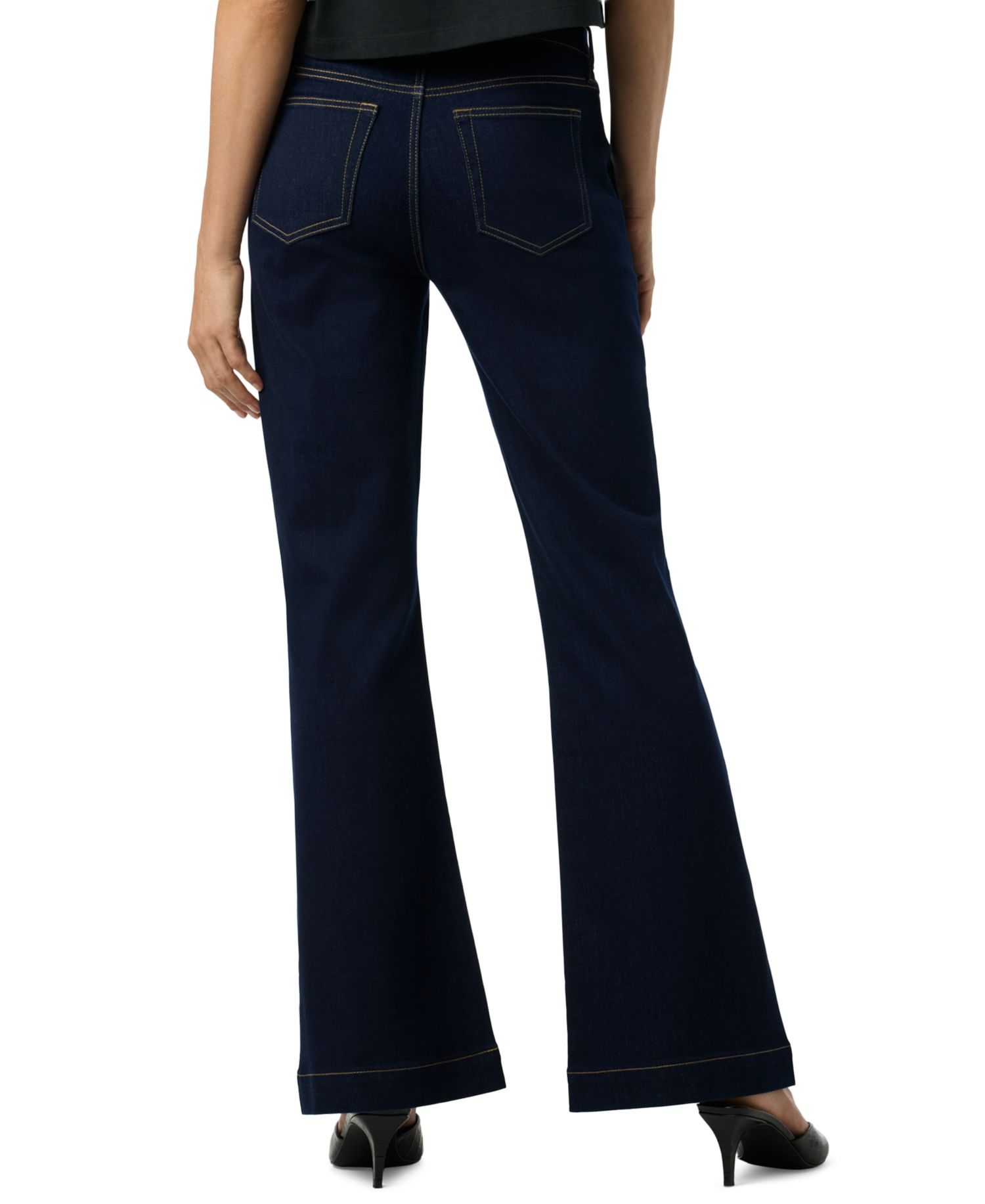 Women's High-Rise Flare Trouser Jeans