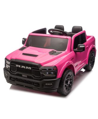 48" Parent Remote Control 2-Seater Ride-On Truck with USB/MP3 Port, Ages 3-6