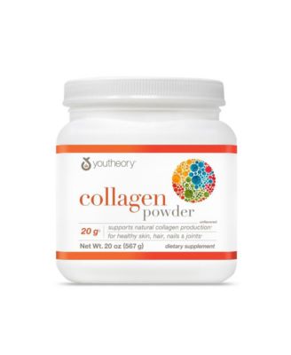 Collagen Powder Premium Collagen Supplement with Vitamin C and Biotin Healthy Hair, Skin, Nails and Joints Unflavored 20 Ounce