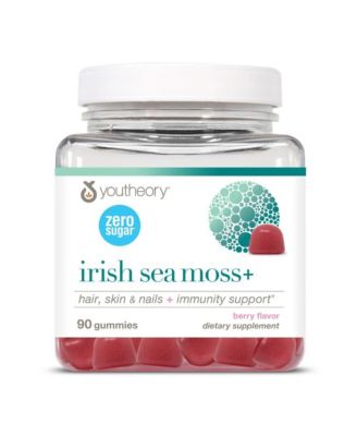 Zero Sugar Irish Sea Moss Gummy 90 Count