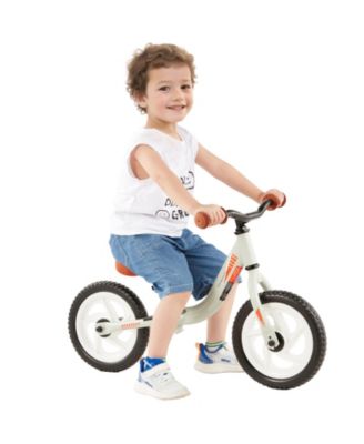 12-Inch No-Pedal Toddler Balance Bike with Adjustable Seat, 55 lbs Capacity, Ages 1-5
