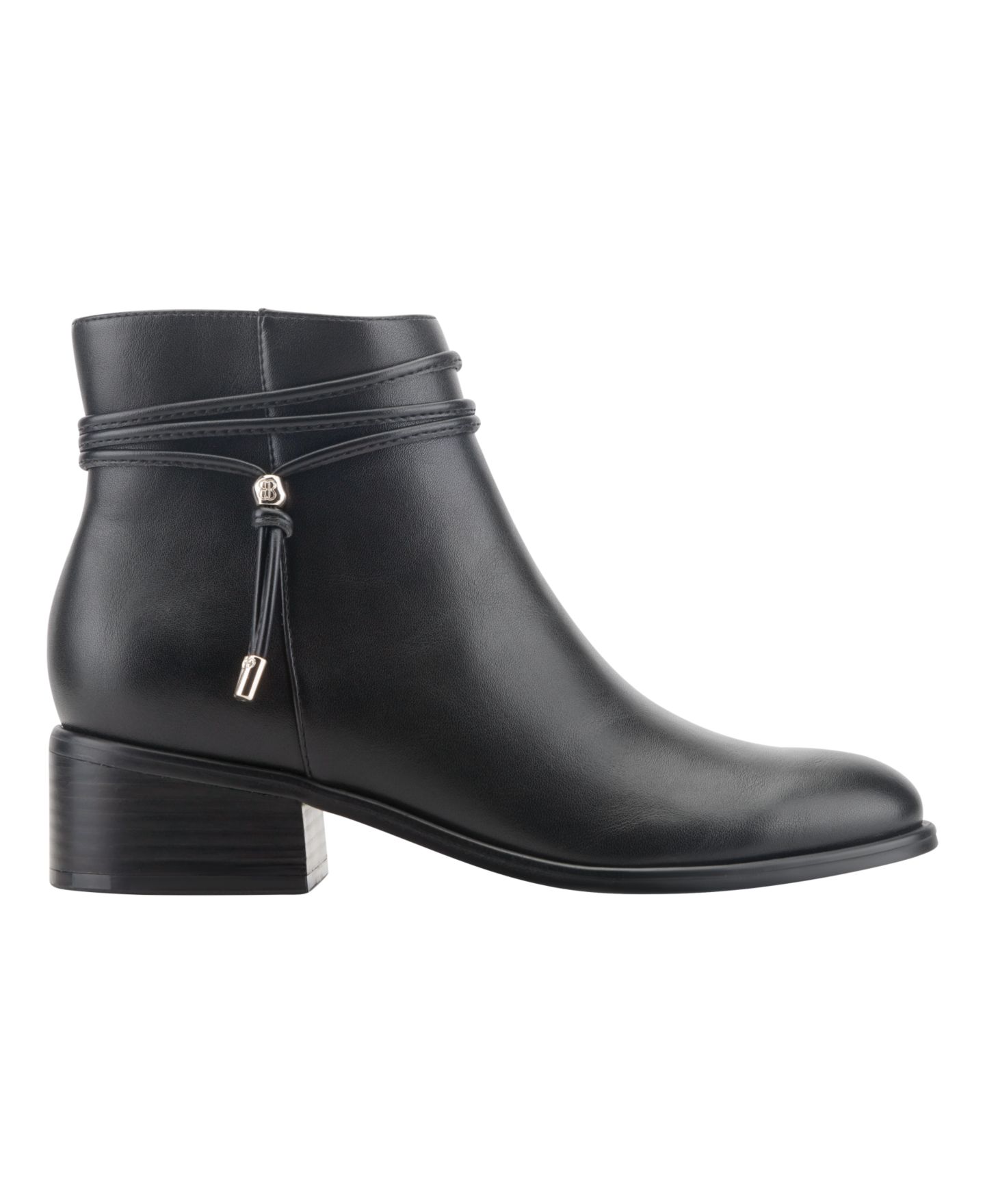 Женские ботинки Bandolino Dottie Block Heel Dress Booties, цвет: Чёрный — фото 2