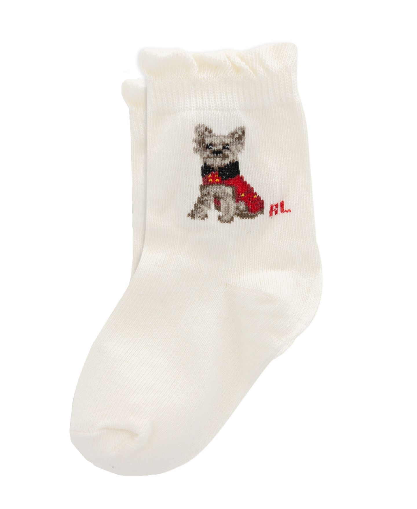 Носки Dog, 3 шт. — Polo Ralph Lauren, цвет: Слоновая кость — фото 2