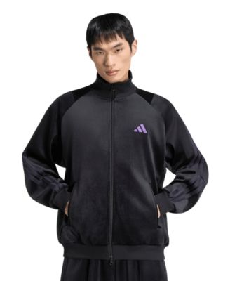Men's Stadium Loose-Fit Velour Track Jacket