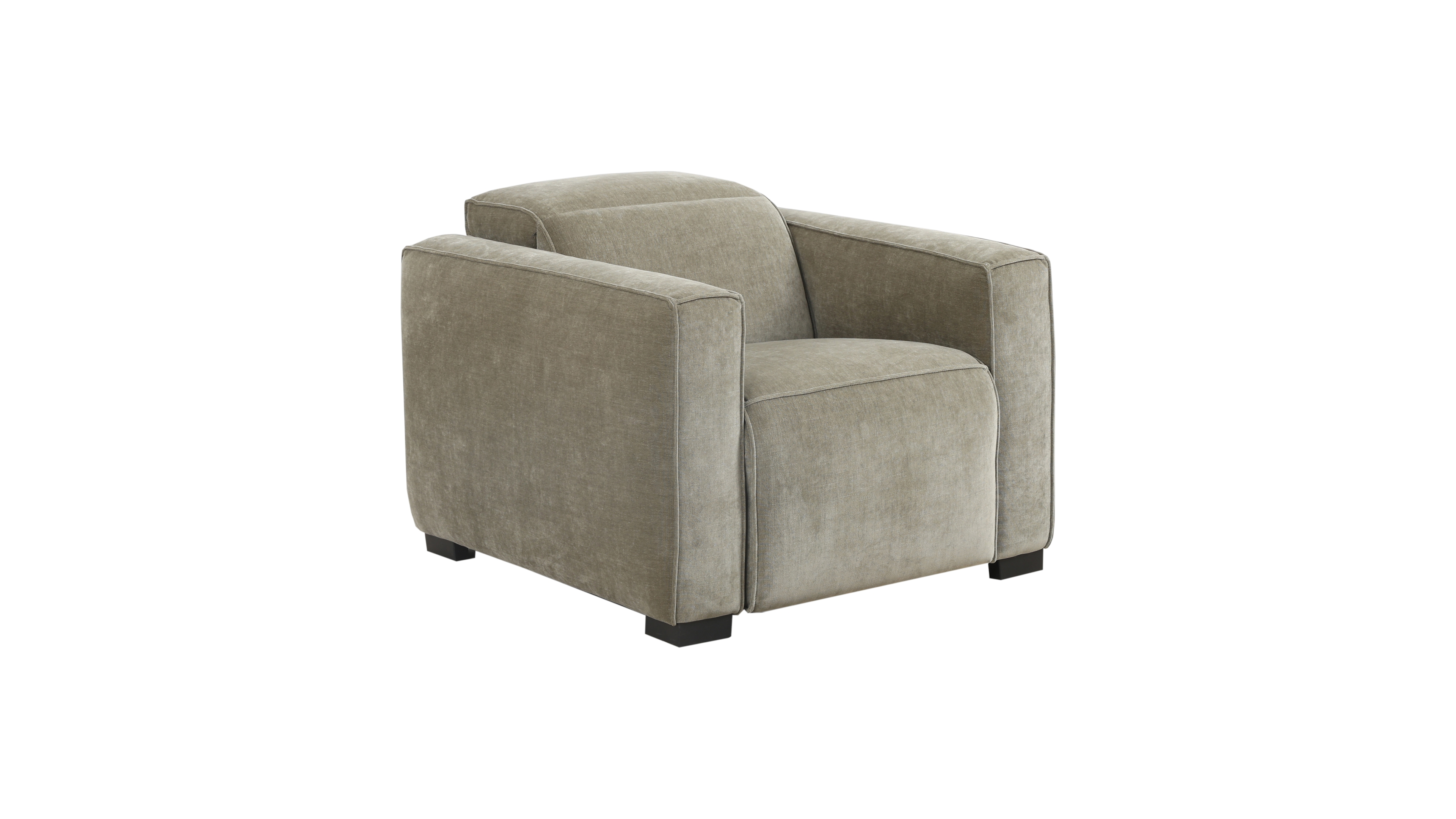 Carltoun 43" Fabric Power Motion Recliner with Headrest