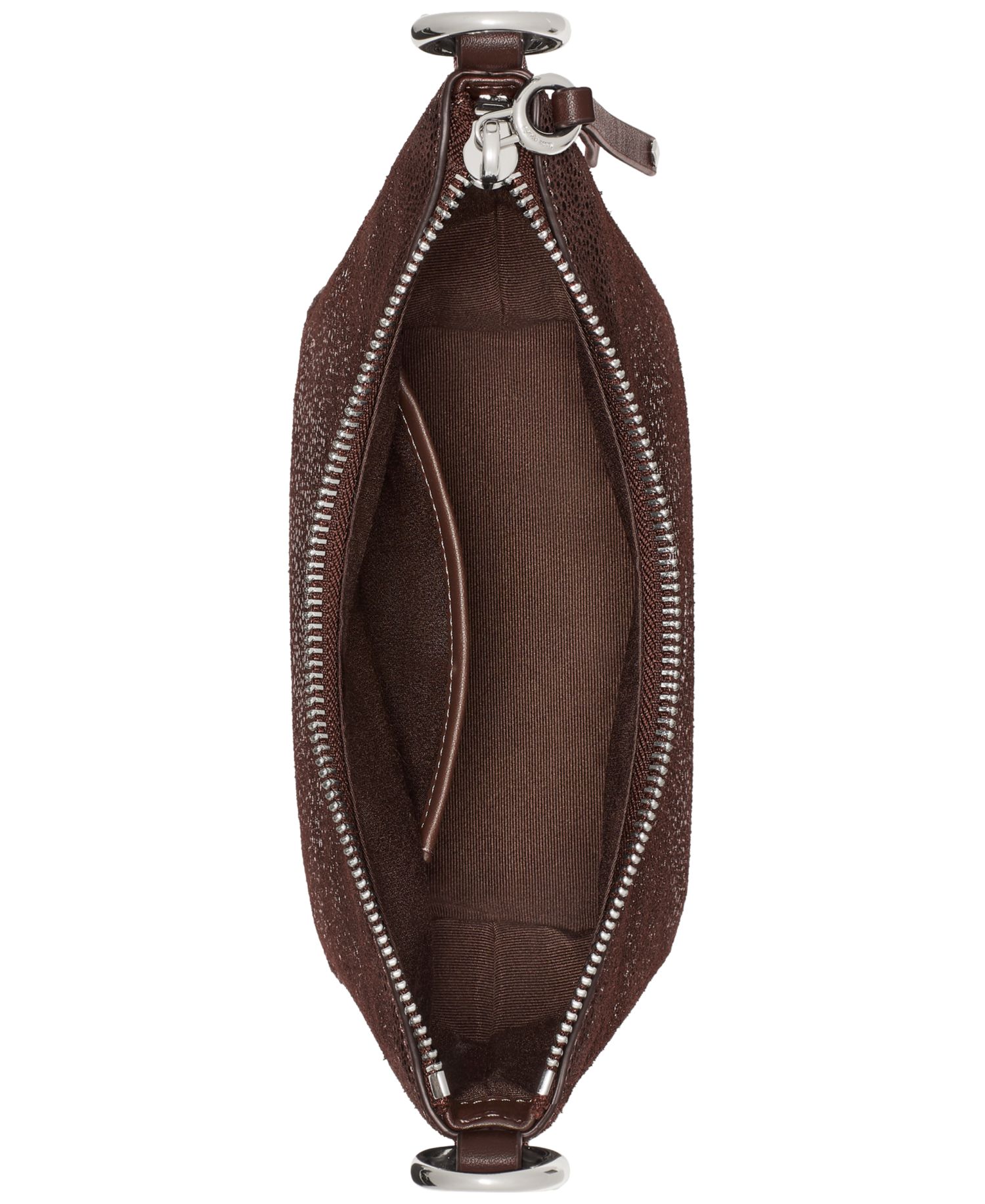 Halo Dot Chain Mini Suede Shoulder Bag