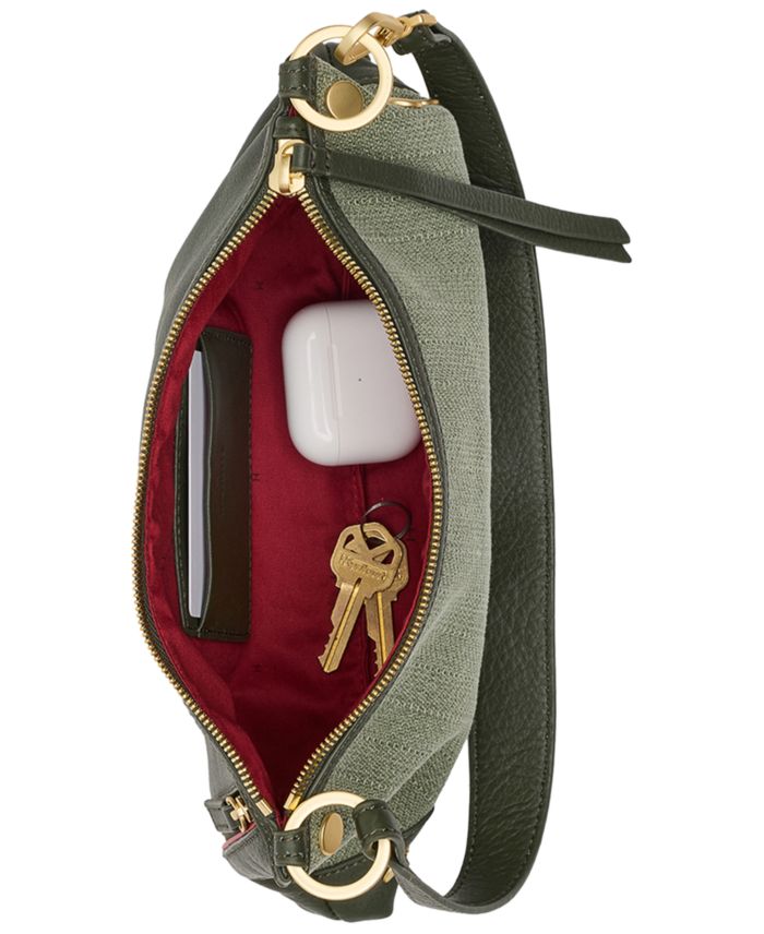 Hammitt Womens Kyle Small Pebbled Leather Crossbody Bag
