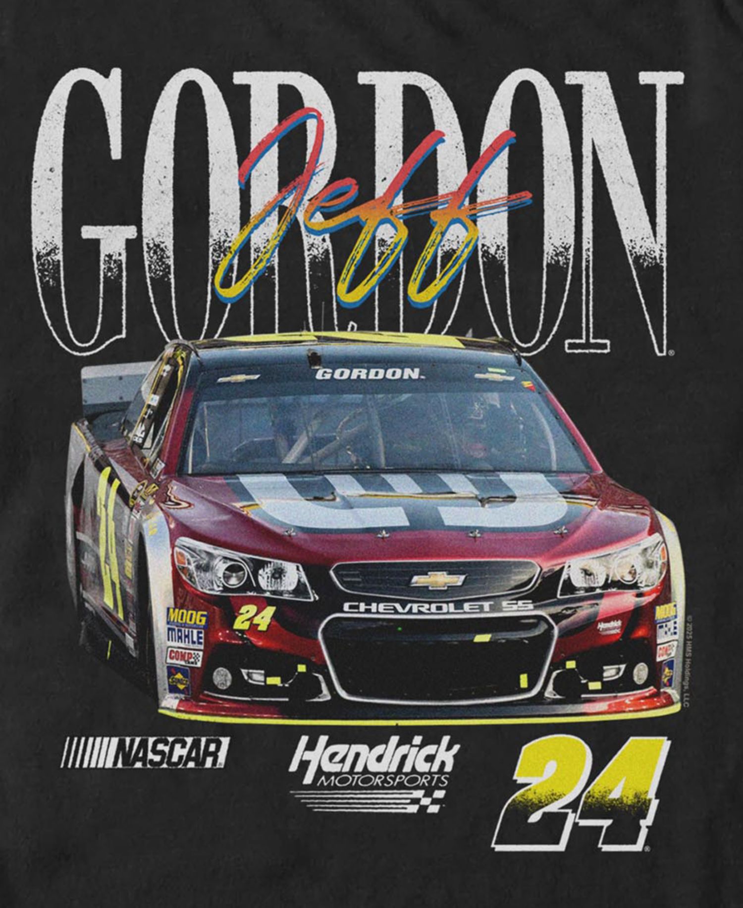 Men's Gordon Car Script Graphic T-Shirt