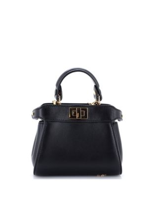 Nano Peekaboo Bag Leather