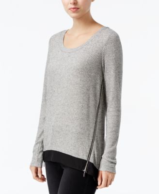 RACHEL Rachel Roy - Side-Zip High-Low Top