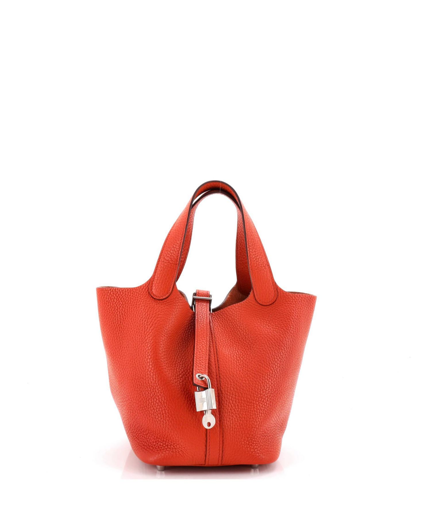 Pre-Owned Hermes PM Picotin Lock Bag Clemence